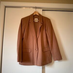 Abercrombie & Fitch Tan Blazer